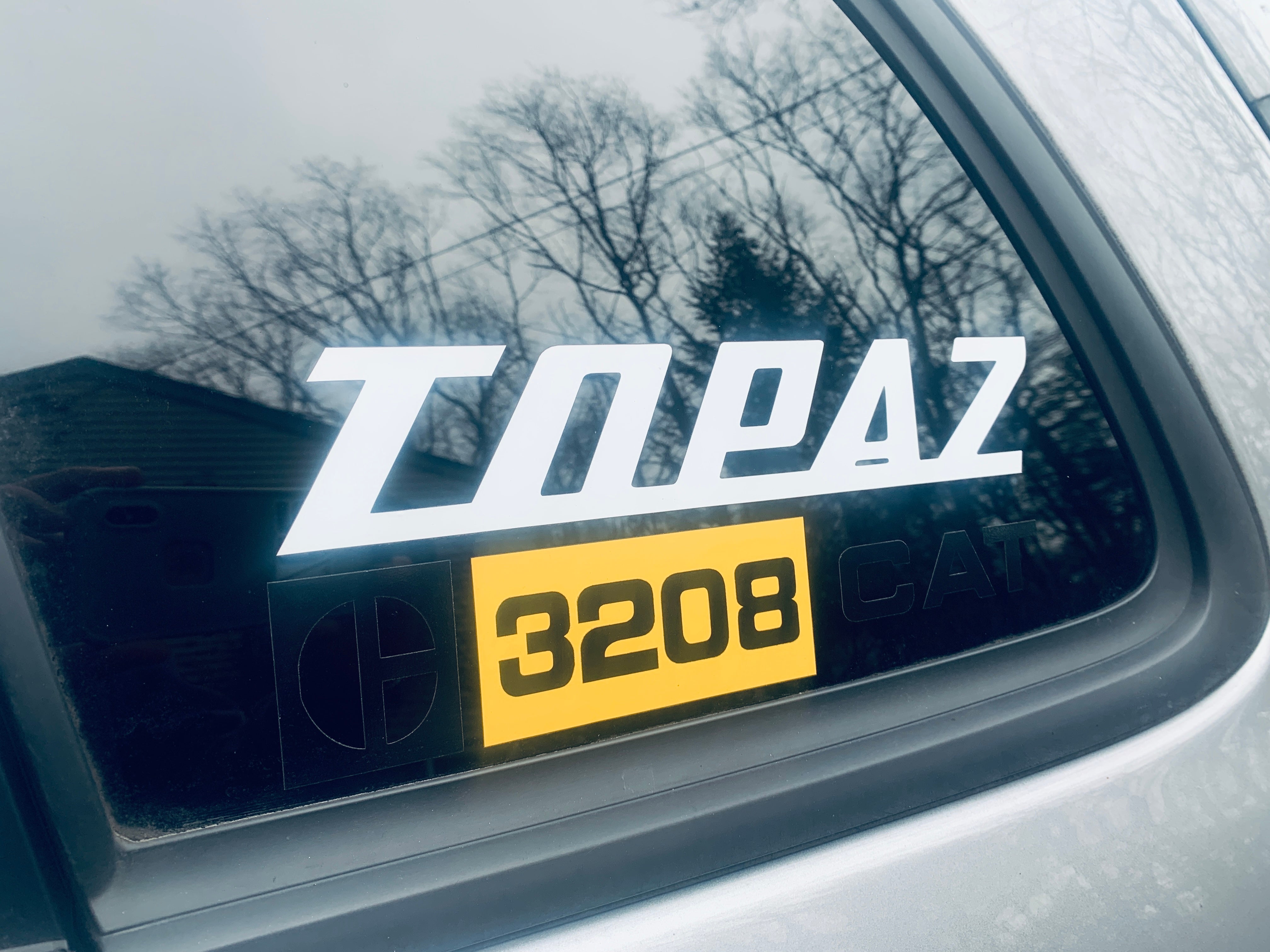 Topaz Vinyl Decal