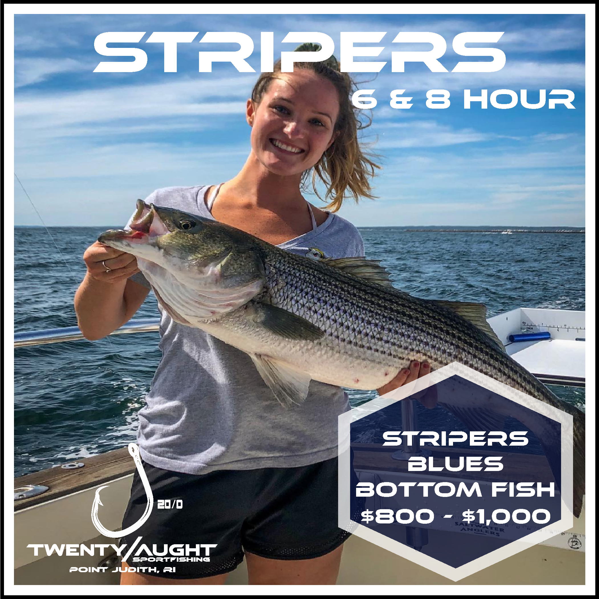 STRIPED BASS CHARTER