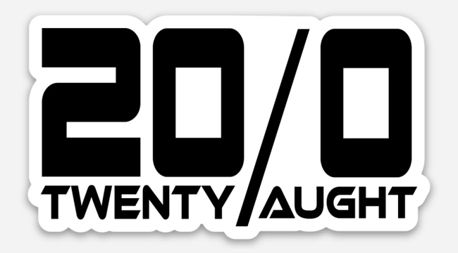 20/0 Decal